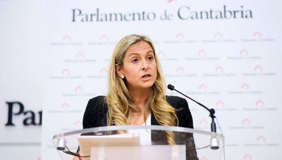 La diputada Marta García seguirá siendo parlamentaria independiente en Cantabria