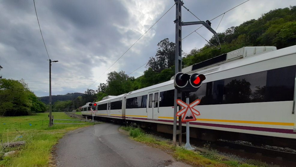 Tren de Cercanías en Cantabria