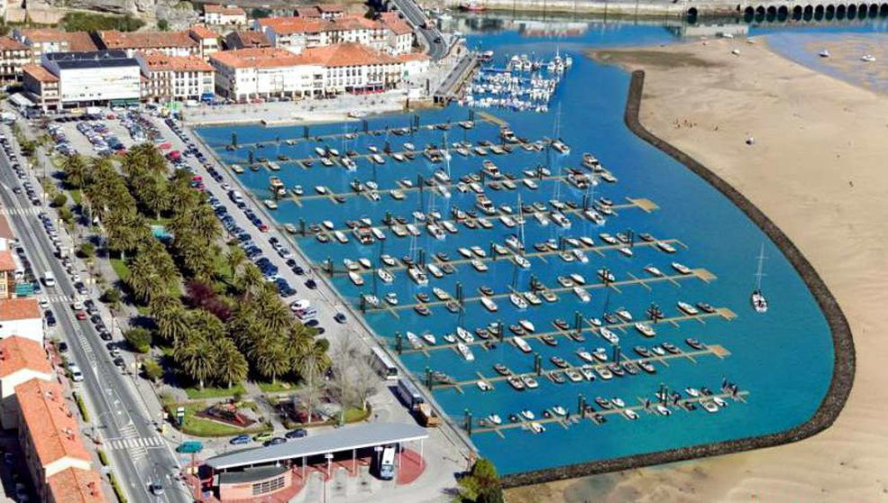 Proyecto del nuevo puerto deportivo de San Vicente de la Barquera que ahora anula el TSJC