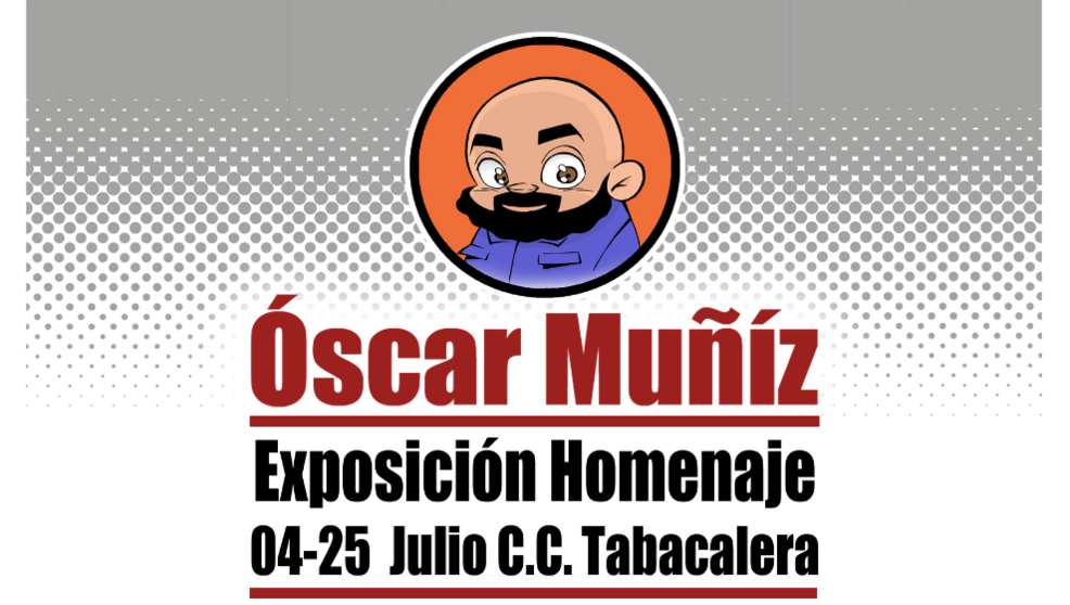 La Tabacalera acogerá estos actos de homenaje a Óscar Muñíz