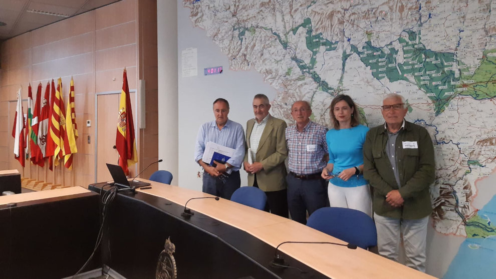 Reunión con la Confederación Hidrográfica del Ebro