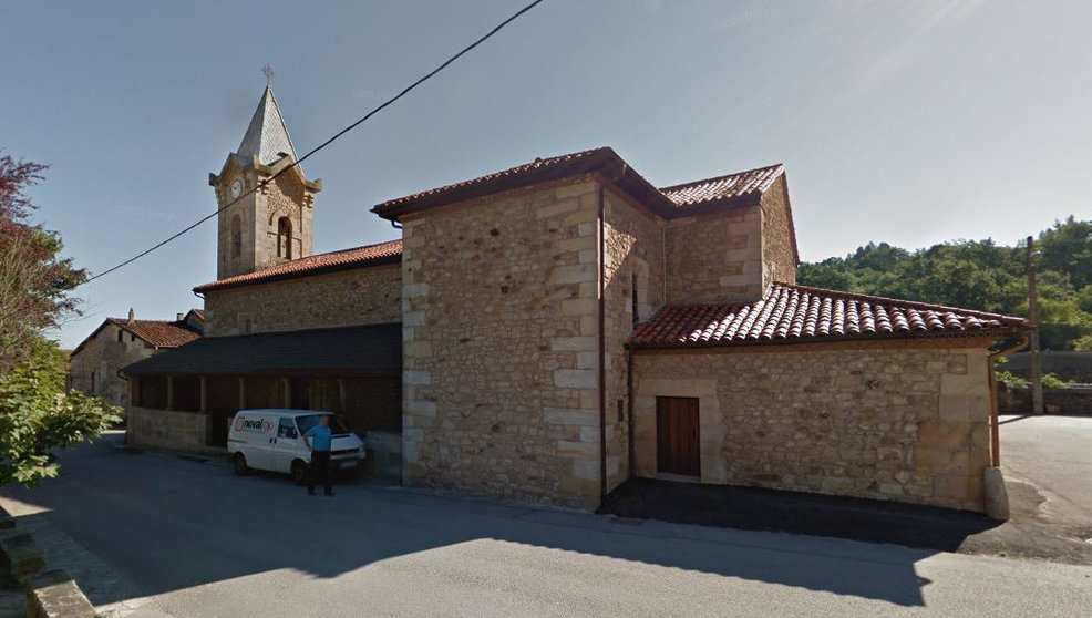 Iglesia de Santo Domingo, Herrera de Ibio. | Foto: Google Maps