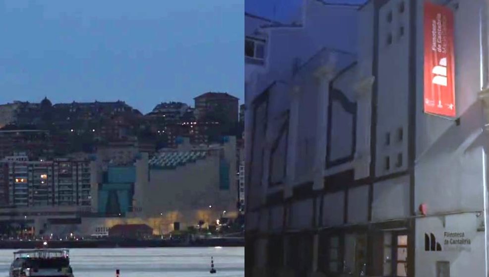 El Palacio de Festivales y La Filmoteca de Cantabria apagan sus luces
