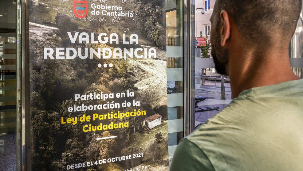 A información pública el anteproyecto de Ley de Participación Ciudadana de Cantabria
