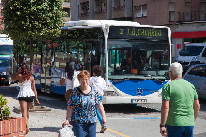 Las líneas 1 y 2 del transporte municipal de Camargo tendrán una nueva parada
