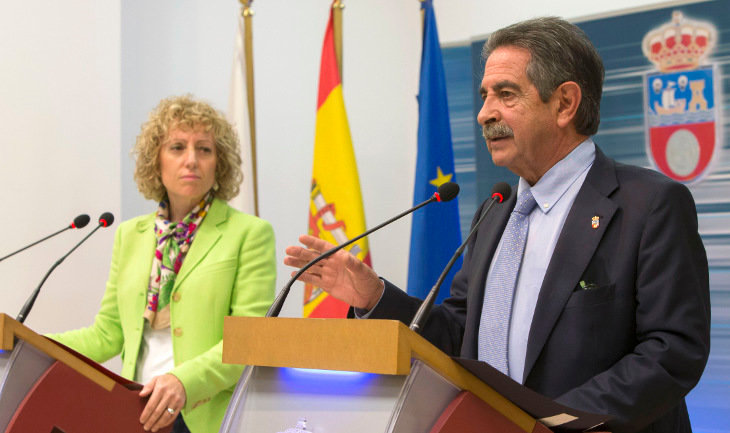 Eva Díaz Tezanos y Miguel Ángel Revilla han ratificado a Salvador Blanco