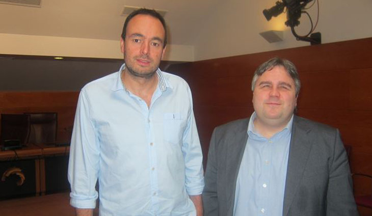 José Ramón Blanco y Alberto Bolado, diputados de Podemos
