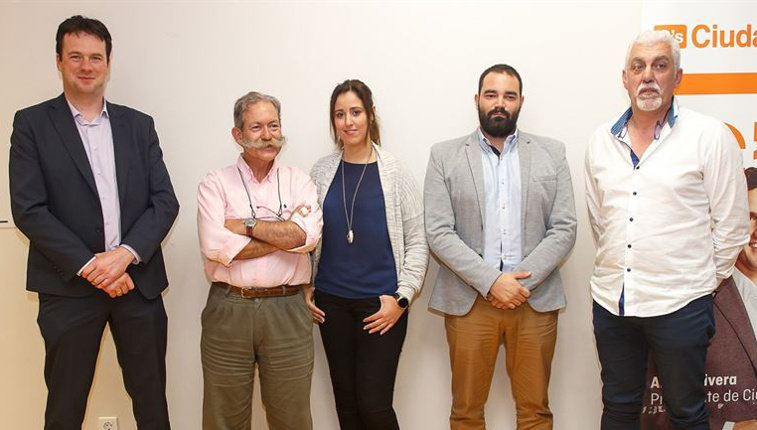 Los miembros de la nueva Junta Directiva de Ciudadanos en Cantabria