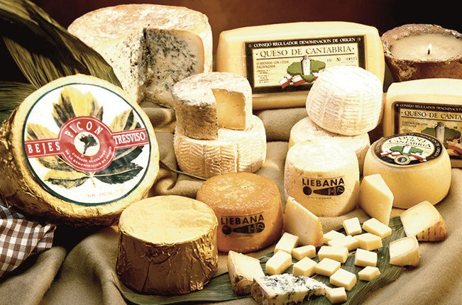 El queso de Cantabria es uno de los productos incluidos en el Inventario de la Dieta Mediterránea