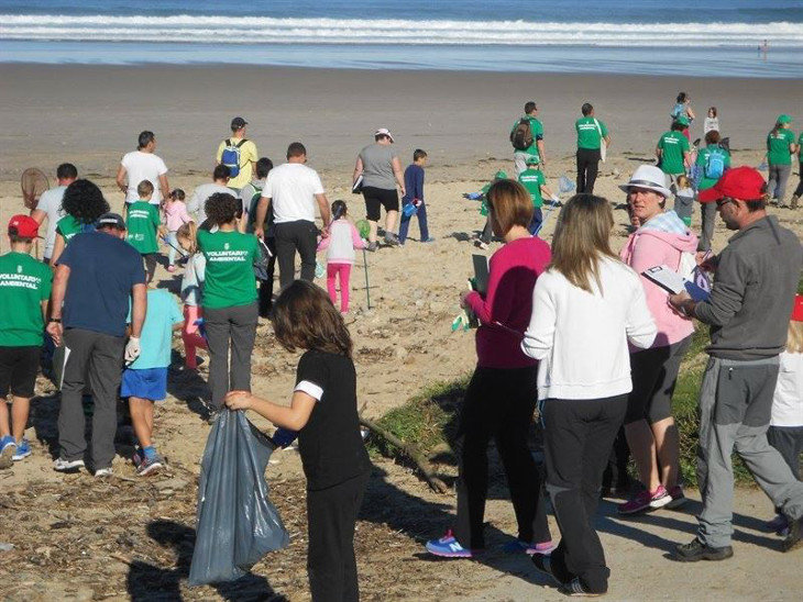 Desde el 13 al 30 de noviembre, los voluntarios han inspeccionado 170 tramos de costa