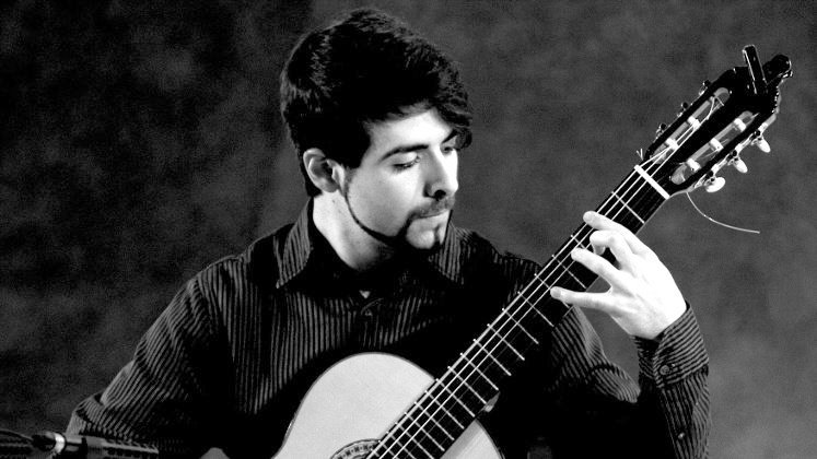 El guitarrista cántabro, Álvaro Basanta