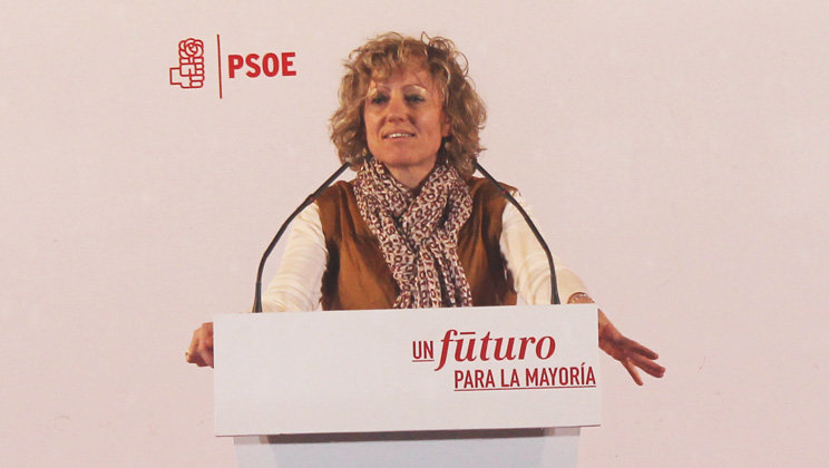 La secretaria general del PSOE en Cantabria, Eva Díaz Tezanos