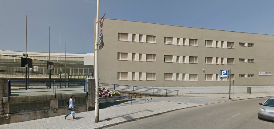 Instituto y polideportivo Alberto Pico, en la calle Castilla. Foto: Google Maps