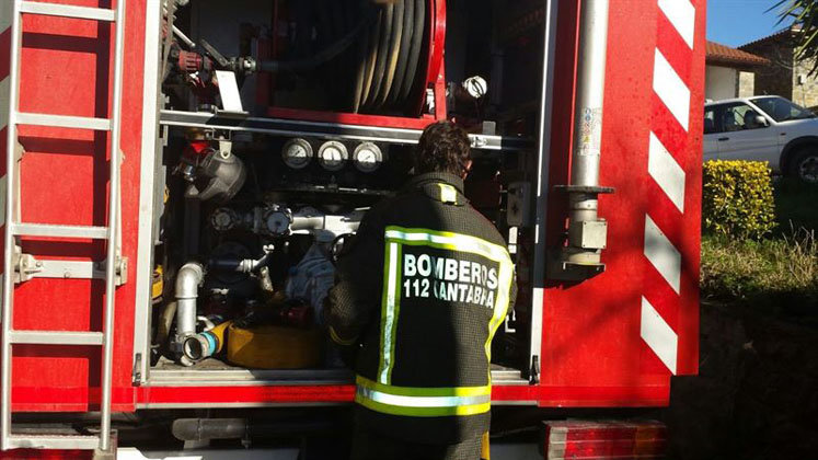 Los bomberos ya han extinguido el incendio en Soba