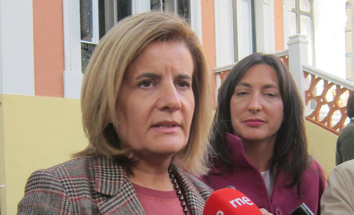 La Ministra de Empleo y Seguridad Social, Fátima Báñez