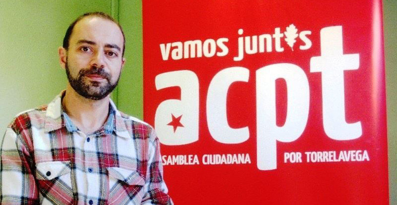Iván Martínez, portavoz de ACPT