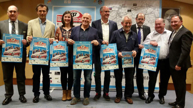 La presentación del Rallye Santander Cantabria ha contado con numerosas personalidades del motor en la región