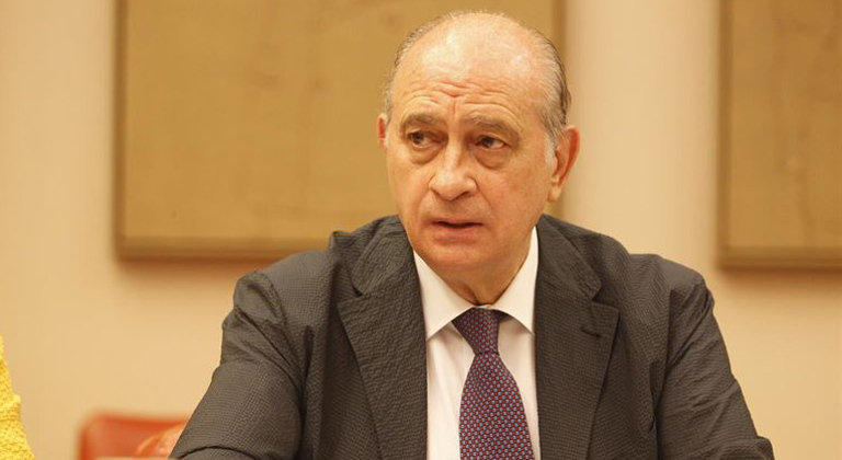 El ministro de Interior en funciones, Jorge Fernández Díaz