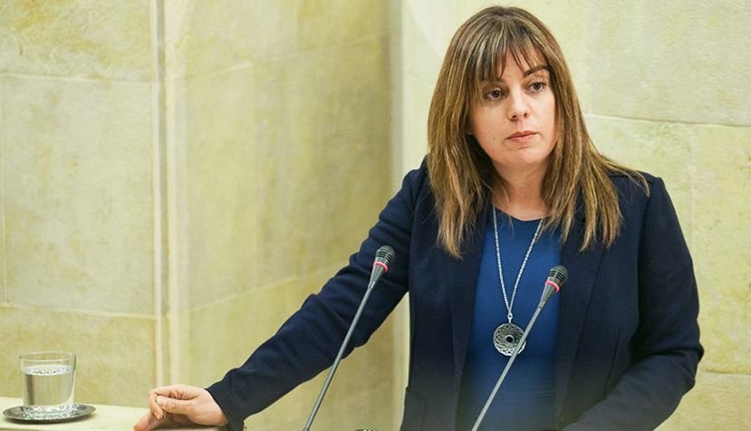 Silvia Abascal, portavoz socialista en el Parlamento de Cantabria