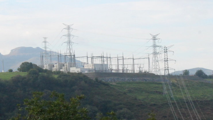 Subestación eléctrica de Solórzano