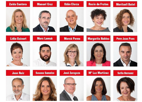 Diputados del PSOE que votaron &#39;no&#39; a Rajoy