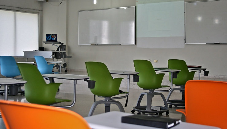 Imagen de un aula destinada a formación para el empleo