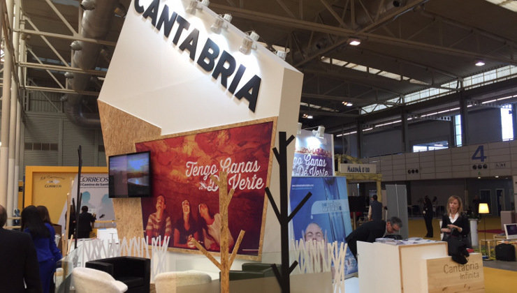 Stand de Cantabria en la Feria Intur 2015