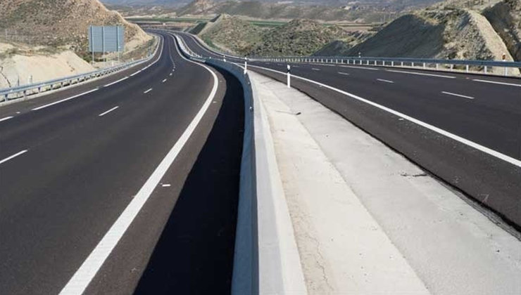 Imagen de una de las ocho autopistas en quiebra