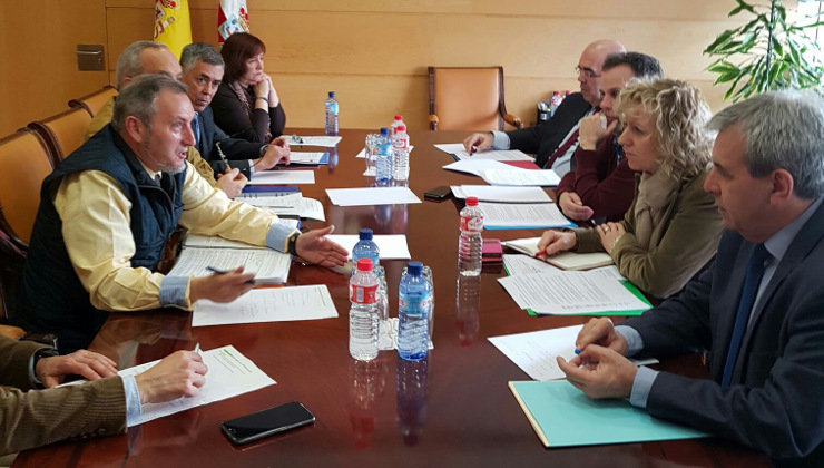 Reunión de los representantes de AMA con el Gobierno de Cantabria
