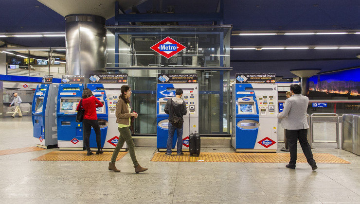 Los pasajeros de la línea 1 del Metro de Madrid han viajado entre dos paradas sin conductor