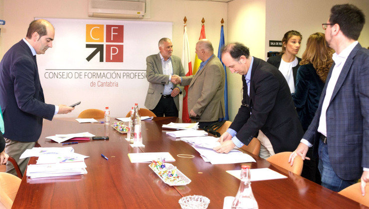 Eeunión de la Comisión Permanente del Consejo de Formación Profesional de Cantabria