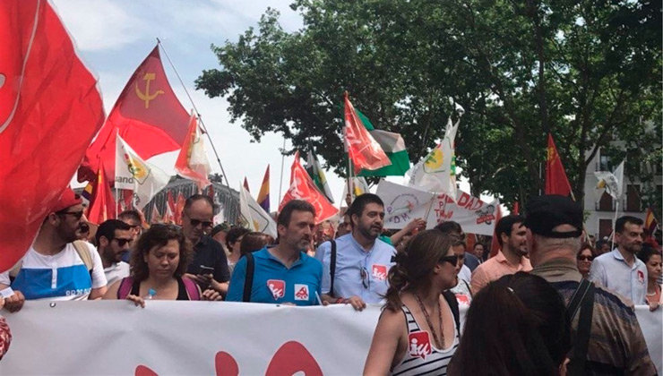 Las Marchas de la Dignidad han inundado las calles de Madrid