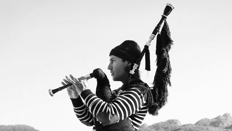 El músico Carlos Núñez actúa en las Fiestas de San Juan