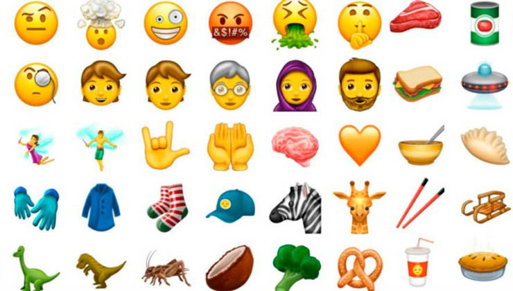 Estos son algunos de los emojis que incorpora Whatsapp