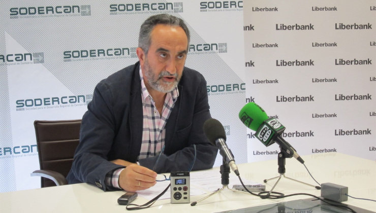 El consejero delegado de Sodercan, Salvador Blanco
