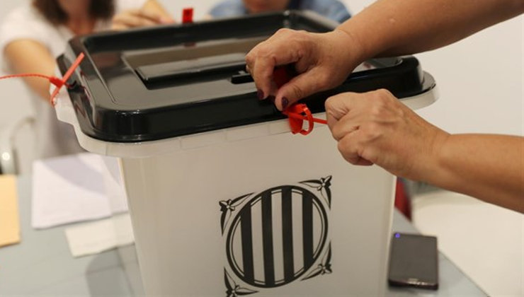 urna referendum cataluña