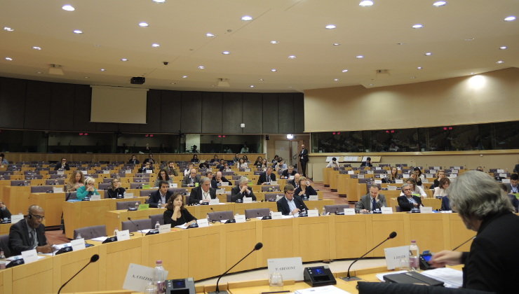 Un momento de la comisión de Desarrollo Regional de la Eurocámara