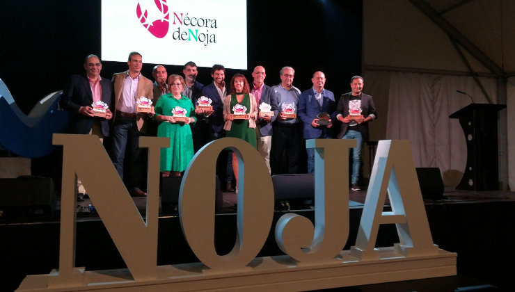 Foto de los premiados Premios Nécora 2017