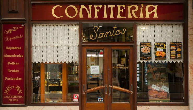 La Confitería Santos de Torrelavega ha abierto sus puertas en Madrid. Foto: Facebook Confitería Santos