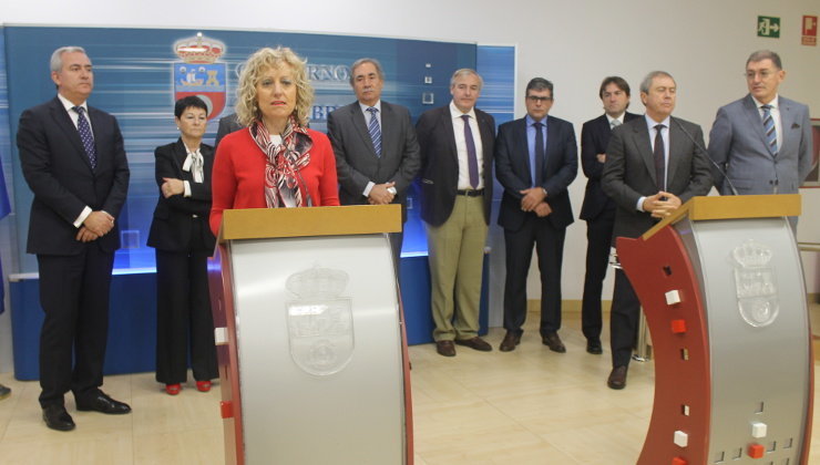 La vicepresidenta Eva Díaz Tezanos presenta el proyecto junto a representantes de las empresas y de MARE