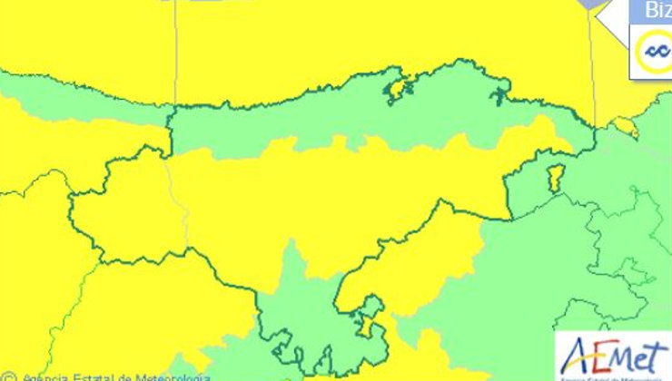 Cantabria activará este sábado la alerta amarilla por nieve y oleaje