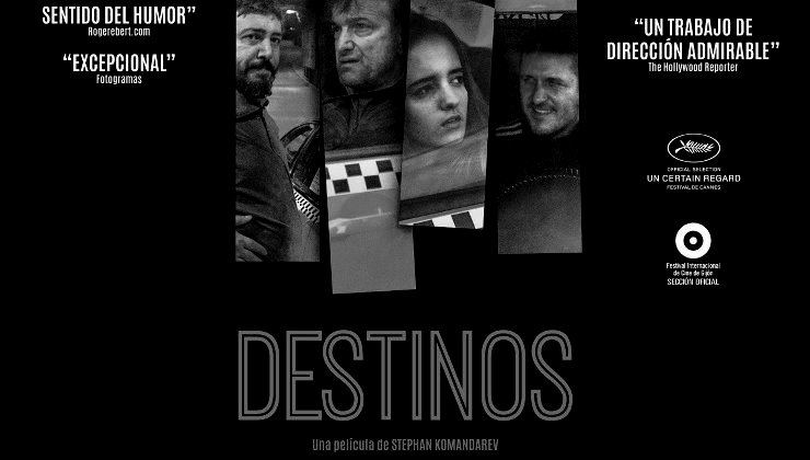 Detalle del cartel de la película &#39;Destinos&#39;