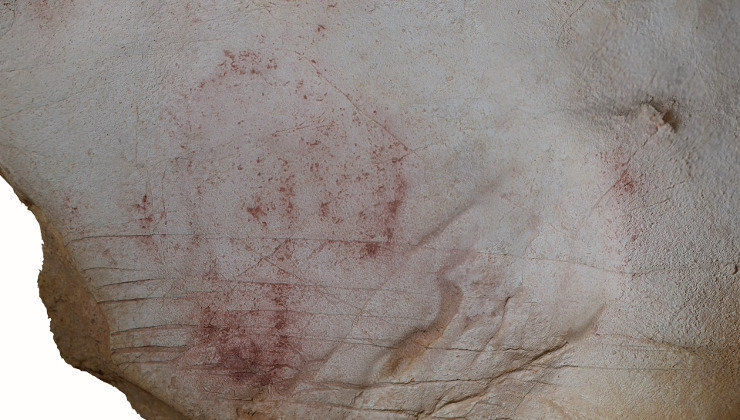 El arte rupestre de la Cueva Auria es el centro de un artículo internacional