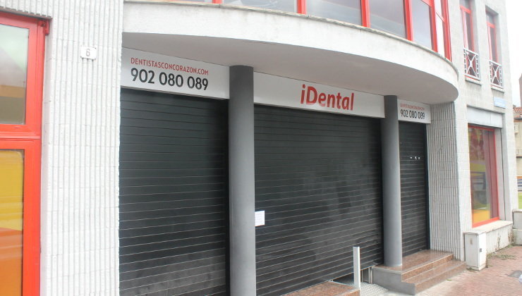 Clínica cerrada de iDental en Santander | Foto: edc