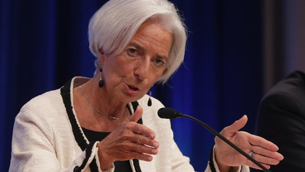 La presidenta del FMI Christine Lagarde