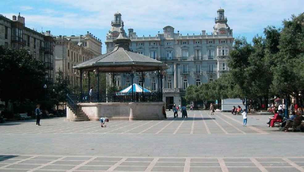 Plaza Pombo en Santander