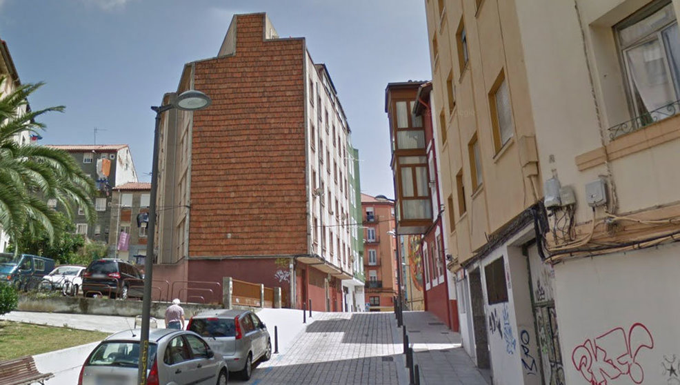 Calle Los Aguayos de Santander. Foto: Google Maps