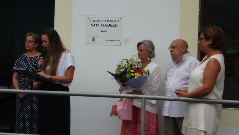 Inauguración de la biblioteca pública Saiz Viadero. Foto: Y. Novoa