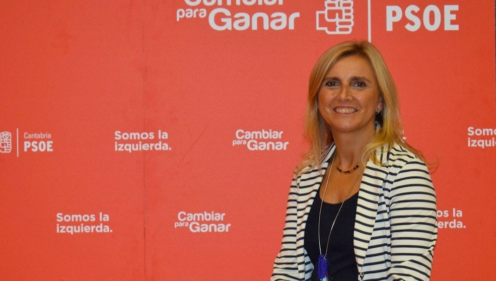 La secretaria de Organización del PSOE Cantabria, Noelia Cobo