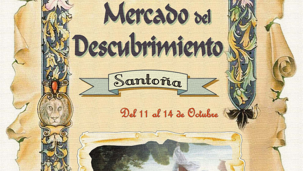 Cartel del Mercado del Descubrimiento de Santoña